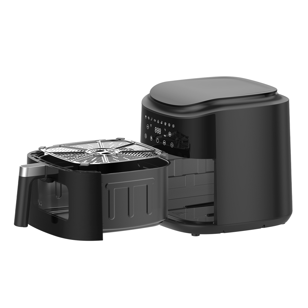 Heißluftfritteuse 9L Airfryer mit Fenster – 2350W XXL Air Fryer