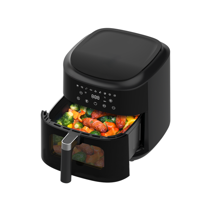 Heißluftfritteuse 9L Airfryer mit Fenster – 2350W XXL Air Fryer