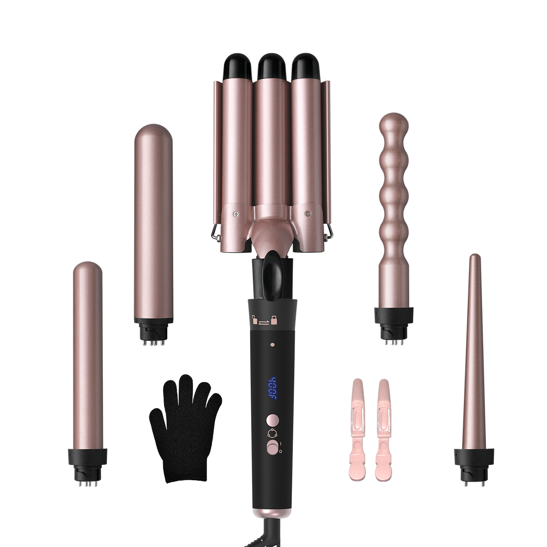 Iceagle Lockenstäbe 5 in 1 Set