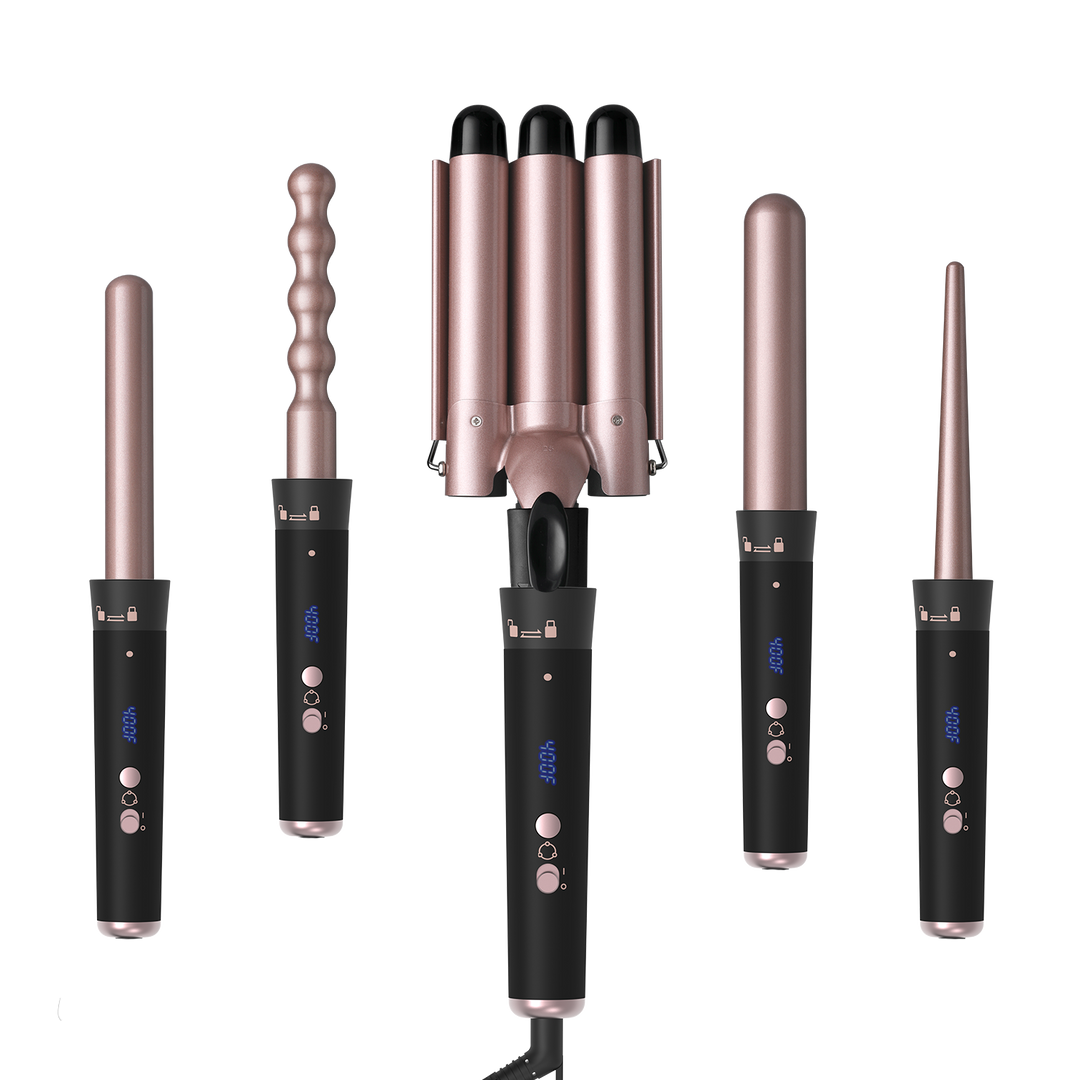 Iceagle Lockenstäbe 5 in 1 Set