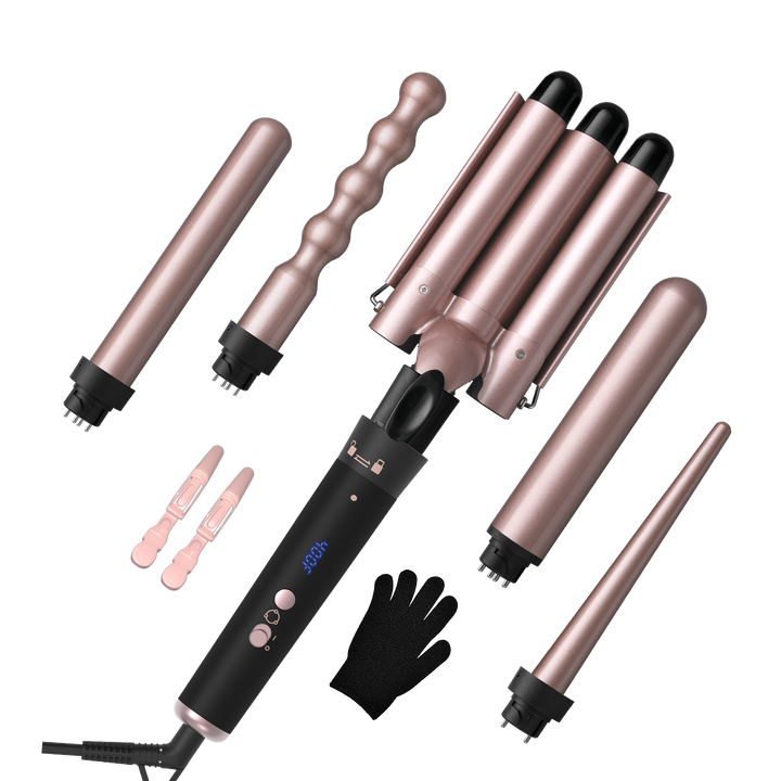 Iceagle Lockenstäbe 5 in 1 Set